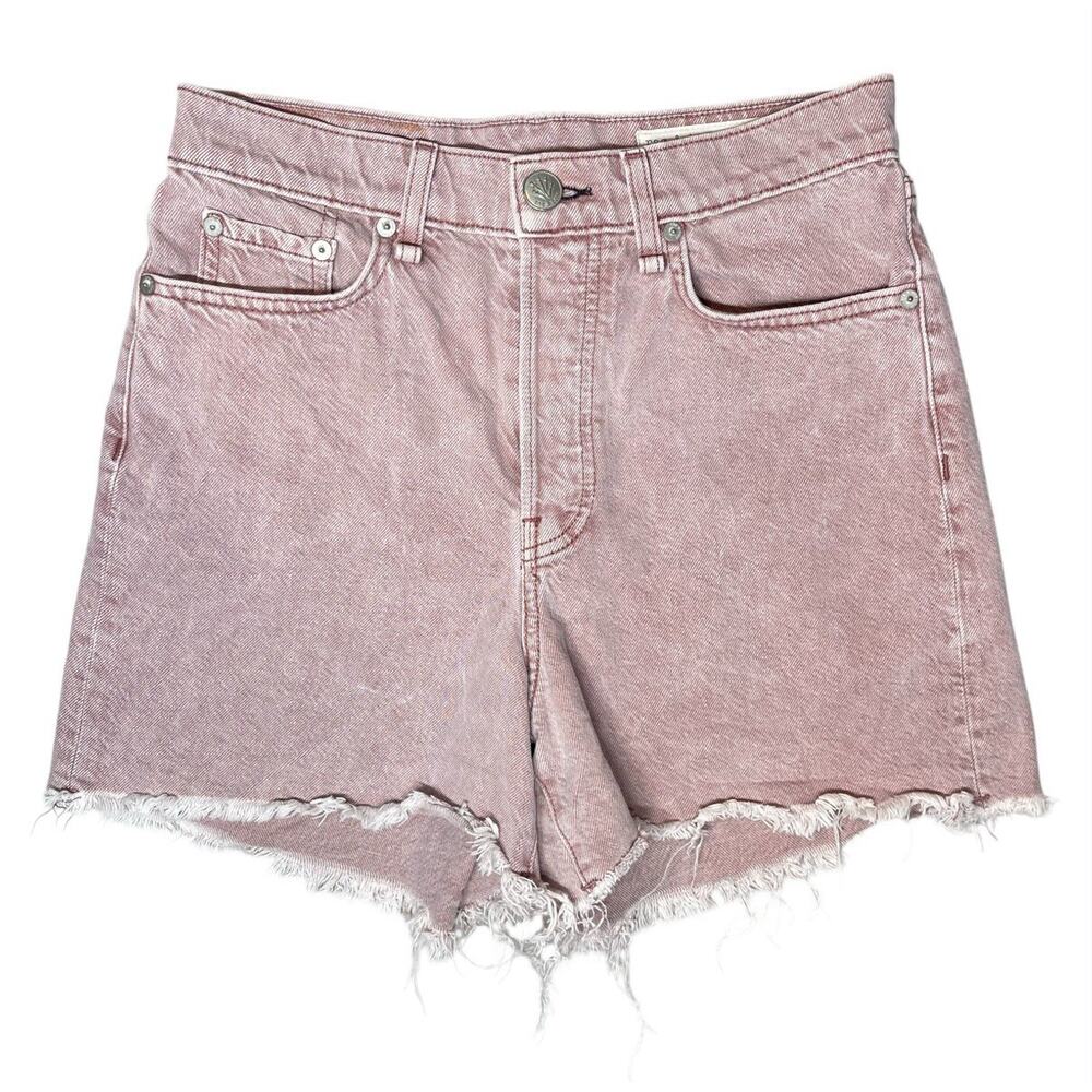 Rag & Bone Maya High Rise Shorty Short Light Plum Shorts Size 26 Festivalcore